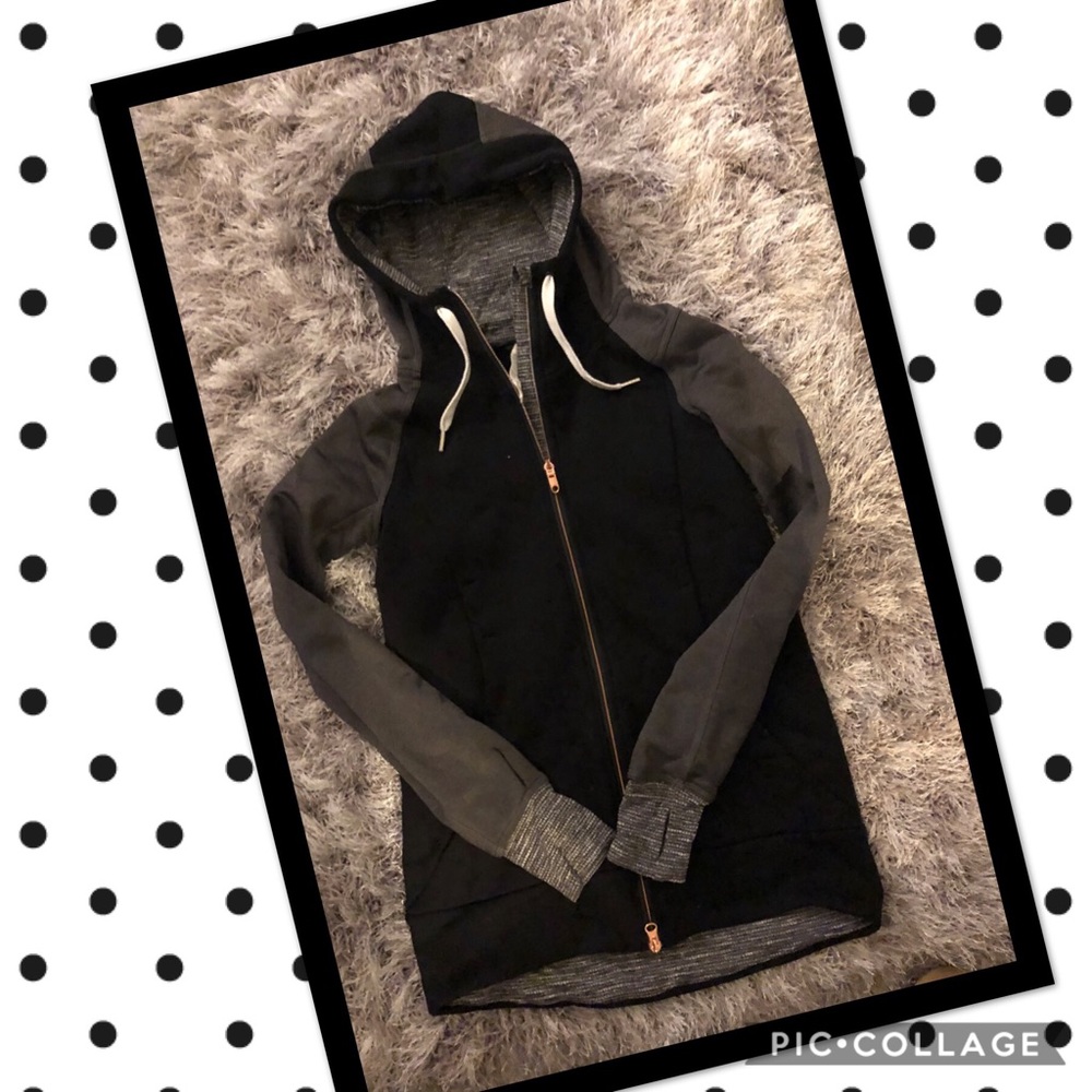 Lululemon Athletica zip up hoodie sweatshirt